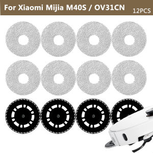 Replacement Accessories For Xiaomi Mijjia M40S Sweeper Robot Vacuum Cleaner Rag Holder Mop Rag Cloth Set Spare Parts