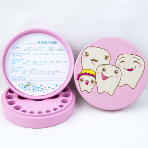 Childrens Shell Baby Teeth Box Baby Teeth Fetal Hair Storage Storage Case Collection Box Nipple Commemorative Box Boys and Girls