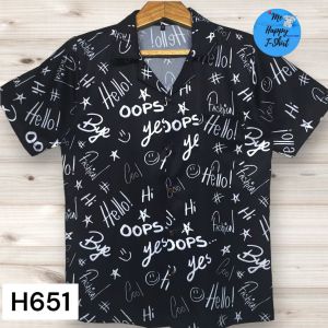 เสื้อฮาวาย ผ้าไหมอิตาลี ✅พร้อมส่ง