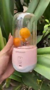 Máy xay sinh tố cầm tay mini sạc pin Máy say sinh tố cầm tay đa năng mini 300ml