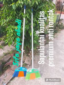 sapu lantai/sapu plastik berkualitas /sapu anti rontok awet tahan lama berkualitas