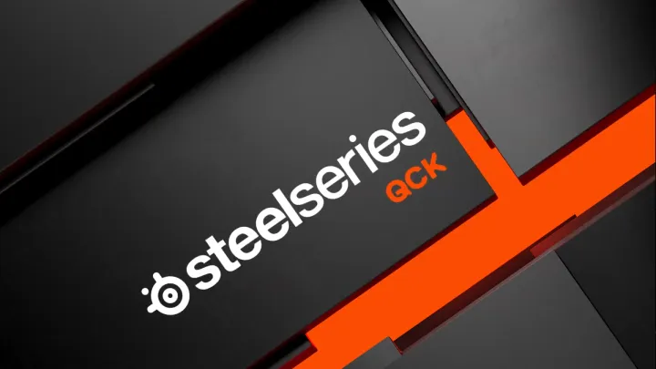 SteelSeries QcK Medium Gaming Mouse Pad 320mm x 270mm x 2mm Micro-Woven Cloth Durable And Washable MousePad