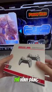 Bộ 2 tay cầm P4 Plus cho máy chơi gảm stick dùng pin AA kết nối không dây khoảng cách kết nối 10m phím bấm êm nhậy bảo hành 3 tháng