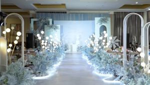 Elegan Home Lampu Standing Bola 1 & 2 Set 11 Cabang