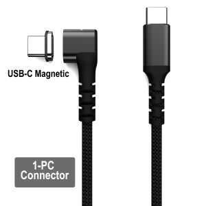 Cáp Sạc Từ Tính USB-C Sang USB-C PD3.1 240W Dây Sạc Nhanh 90 Độ Với Tính Năng Tháo Rời Dành Cho Laptop & Máy Tính Bảng