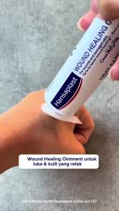 Hansaplast Wound Healing Ointment (50g) / Wound Care - Cleanse Protect & Heal (Rawatan Luka)
