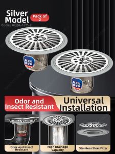 SHENYUAN | Anti-Odor Drain Trap with Insect Prevention and Backwater Prevention Valve