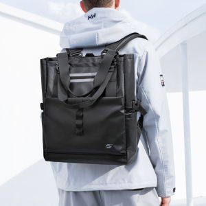 GOLF QUALITY Mens Backpacks Multifunctional Handbag Shoulder Crossbody Bag 3-in-1 Fashion Black 16 Inch Laptop Backpack For Work Travel School Antitheft GBS13833