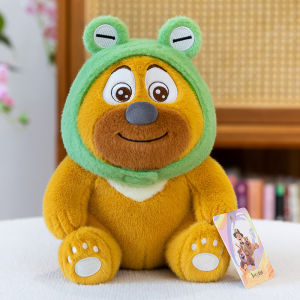 HECAN | Cute Cartoon Bear Brothers Stuffed Toy Birthday New Year Gift