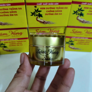 Kem sâm vàng trắng da sato chiết xuất nhân sâm 6g