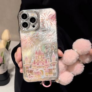 Xiaomi 17Pro Max Phone Case 15spro Firework Castle Redmi K80 High End 13/12X with Lens Film New Model K60 Personalized K70 Cartoon K50 Womens Note15/14 Protective Cover