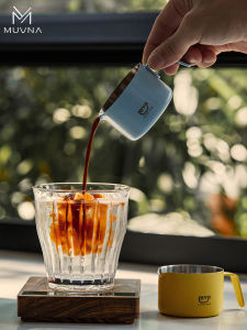 Muvna | Italian Style Stainless Steel Measuring Shot Cup 100ml