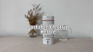 【3 Year Warranty】Germany RANBEM 500ml Portable Electric Kettle Mini Thermos Cerek Elektrik Masak Air Kecil Coffee Travel Water Boiler Temperature Control Kettle
