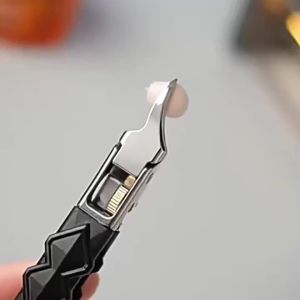 3-Piece Toenail Clippers Set - Nail File & Protective Case Included Heavy Duty Wide Jaw Ultra Sharp Slanted Blade Long Handle