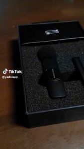 READY TaffSTUDIO Mikrofon Mik Mic Wireless Clip On hp buat ngonten android Lavalier Lapel USB Type C