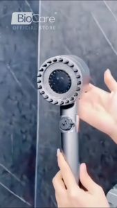 BioCare 4 in 1 High Pressure Shower Head with Filter