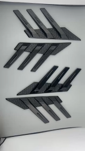 สติกเกอร์ Louver กระจกข้าง-หลังรถ สามเหลี่ยม บังแดด ตกแต่ง