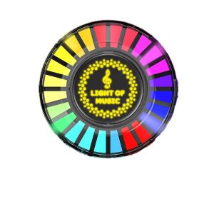 Đèn led GRB tích hợp chức năng khuếch tán tinh dầu thơm điều khiển bằng âm thanh công suất 5W 24led dung lượng pin 200mA