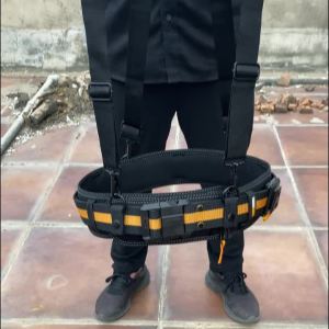 Dây Đeo Vai Có Đệm TOUGHBUILT Pro Dây Đeo Dụng Cụ Chịu Lực Cao TB-CT-51P Với 4 Vòng Đeo Chất Liệu Vải 1680D Dành Cho Thợ Thủ Công Thợ Mộc