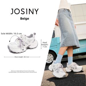 Josiny | Slimming Breathable Increased-Height Womens Dad Shoes