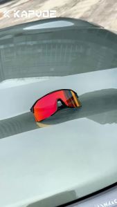 Kapvoe Photochromic Cycling Glasses UV400 Bike Sunglasses for Man MTB Goggles Outdoor Camping Hiking Sports Bicycle Eyewear