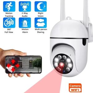 Kamera CCTV V380 Pro: Rotasi 360° & Jarak Jauh WiFi