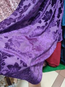 Kain BLUDRU EMBO import garment limited (HARGA TERTERA PER 0.5M)