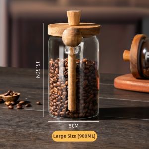 Moisture-Proof Storage Container High Borosilicate Glass
