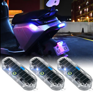 Ô Tô Xe Máy Năng Lượng Mặt Trời Cảnh Báo Đèn Nhấp Nháy Xe Tải Phanh Đuôi Đổi Xe Chống Va Chạm Phía Sau Chống Cháy Nổ Đèn Flash