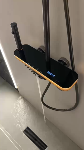 KOLER Shower Set 4 in 1 Stainless Steel Rain Shower Bathroom Premium Shower Rain Hot and Cold Shower Set