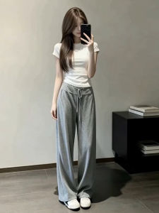 SENWA | Bộ Áo Thun Mới và Quần Dài Phong Cách Mùa Hè