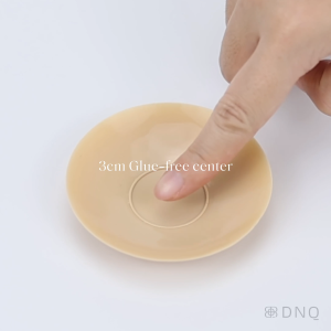DNQ® Canopy Semi-Glue Nipple Covers | Glue-Free Centre Sweatproof Swim OK No Residue A-E