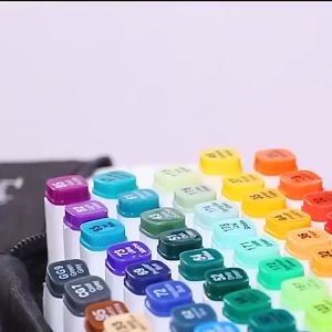 MOSTING Painting Markers highlighter pen set Markers Art color set Marker 12/24/30/36/48/60/80/120 Colors Stationery Craft & Gift Cards Writing & Correction Highlighters & Markers