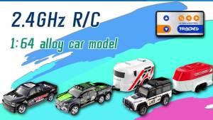 WLtoys | In Stock RC Cars MINI Alloy 1/64 Remote Control Car Convenient to Carry 60 Minutes of Work Time Childrens Gifts Electronic Toys