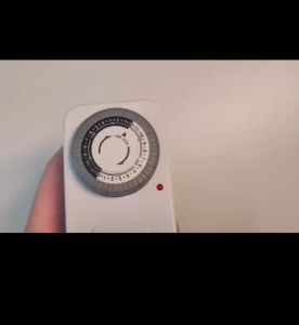 Hydropure Timer Socket 12/24H Electrical Machinery Time Countdown Cyclic Digital Timing Socket
