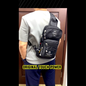 Ready Stock!! Touch Power & Tough Warrior Fashion Men Chest Bag Soft & Smooth Nylon