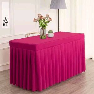 Table Skirting 6Ft/ Lifetime Table Geana Cloth Table Skirt Ready Made