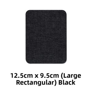 Large Size Seamless Denim Jeans Repair Patch Clothing Tear Knee Ironing Self Adhesive Fashion Fabric Patch Hand Sewing