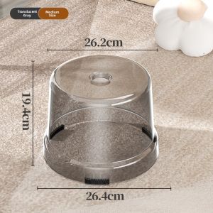 MOLORE | Round Small Low Sturdy Plastic Stool