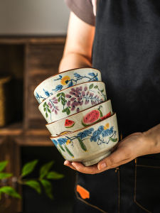 Bát Cơm Kiểu Trung Quốc Bằng Gốm Sứ Cổ Điển Bát Ăn Cơm Bát Ăn Bún Bát Ăn Tráng Miệng Bát Ăn Súp Bát Ăn Phụ Trợ Bát Ăn Trưa Bát Ăn Tối Bát Ăn Sáng