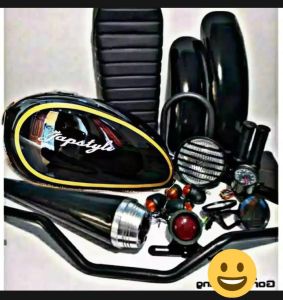 PAKET JAPSTYLE MOTOR CUSTOM FULL SET BODY PNP HONDA TIGER MEGAPRO CB GL SCORPIO BISON DAN THUNDER