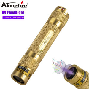 AloneFire SV007 UV Flashlight 365nm LED Ultraviolet Blacklight Detector Pet Urine Stains Detector