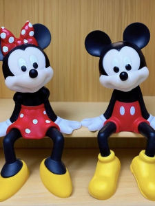 Mickey Sitting Posture Decoration Living Room TV Cabinet Entrance Hall Wine Cabinet High-End Small Audience Collectible Decorations