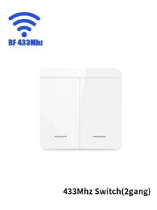 Tuya Smart WiFi Switch 16A Receiver Module Alexa Google Home Voice Control Smart Life APP Control RF433MHz 1/2/3Gang Wall Switch