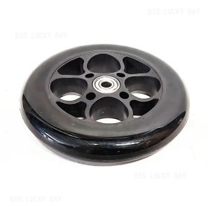 BAN E-SCOOTER RODA PU SKUTER LISTRIK 6INCH DEPAN BELAKANG BAN MATI SKUTER ELEKTRIK 24V 100W 120W WARNA HITAM SPAREPART SPARE PART ONDERDIL SUKU CADANG BERKUALITAS