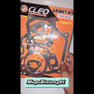 Paking gasket set GX160 NON SEAL Gasket set GX160 paking kop GX160 GX200 NON SEAL