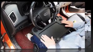 ถาดอาหารในรถยนต์ โต๊ะทำงานในรถ โต๊ะวางของในรถ โต๊ะเอนกประสงค์ในรถยนต์ ใช้งานง่าย แข็งแรง มั่นคง