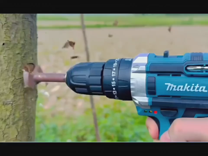 Máy khoan pin 36V Makita loại 3 chức năng Chuyên khoan tường khoan sắt gỗ bắt vít Tặng kèm bộ phụ kiện 24 chi tiết