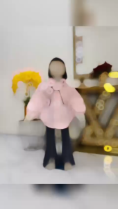 Setelan Baju & Celana Jeans Anak Perempuan Umur 3-12 Tahun | Baju Kemeja Katun Model Plisket Motif Flower Lengan Kembung Serut Mix Syal Denim Kombinasi Celana Jeans Panjang Model Cutbray Belah New Model