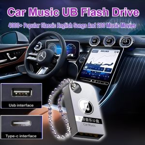 Lossless Car Music Usb Flash Drive Classic Nostalgic English Songs High Quality Golden Song Usb Flash Drive